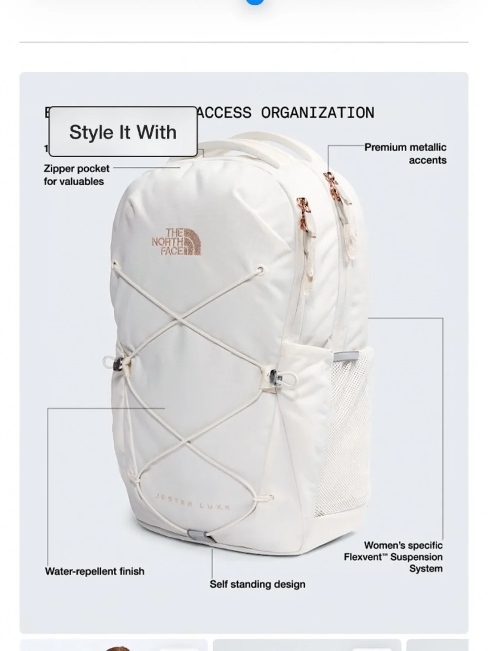 North Face Jester Backback NWOT